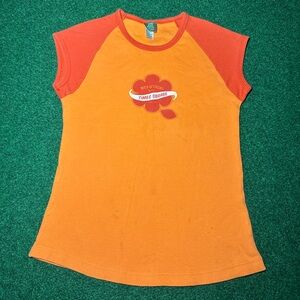 Vintage MTV Official New York Times Squre Store Y2K Merch Womens Medium Baby Tee